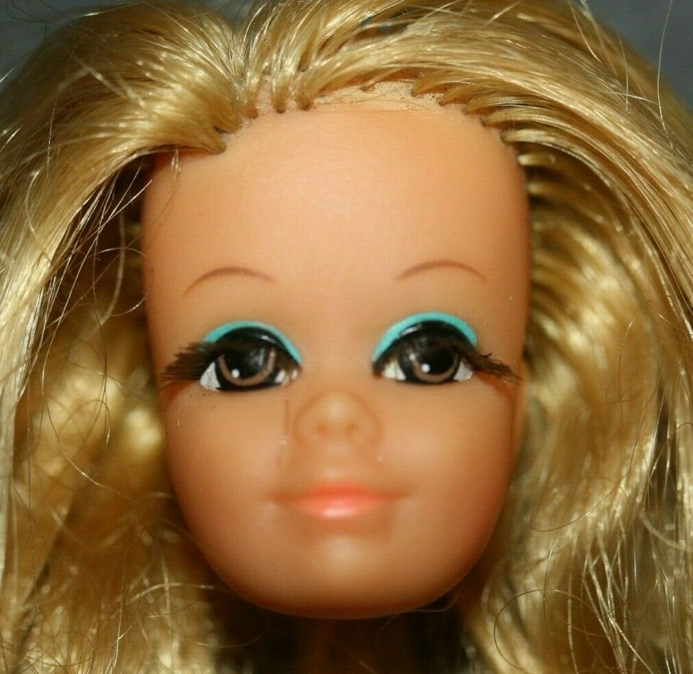 Vintage 1970 Live Action P.j. #1156 Doll Head Only--very Near Excellent