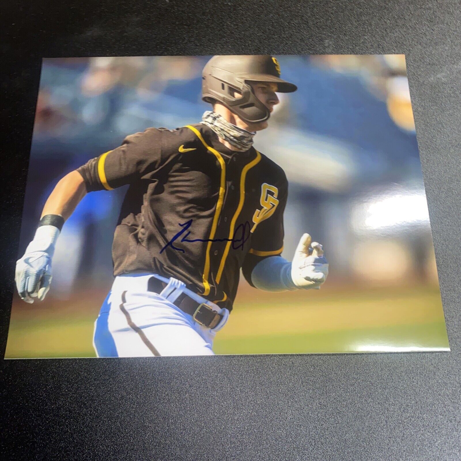 Robert Hassell Autographed Padres 8x10 Photo! Futures Game! Nats New Star!